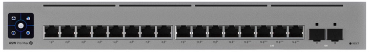 Комутатор Ubiquiti Switch Pro Max 16 PoE (USW-PRO-MAX-16-POE) - зображення 2