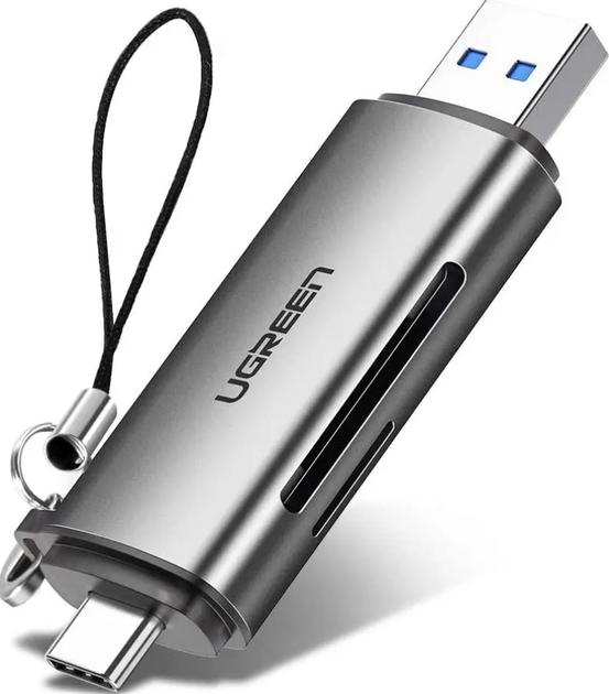 Кардидер UGREEN CM185 USB-C/USB-A Card Reader (50706) - Фото 1 Кардидер UGREEN CM185 USB-C/USB-A Card Reader (50706) - изображение 1