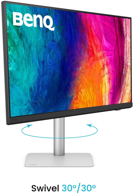 Монитор BENQ PD3226G White-Silver (9H.LMVLA.TBE) - изображение 4