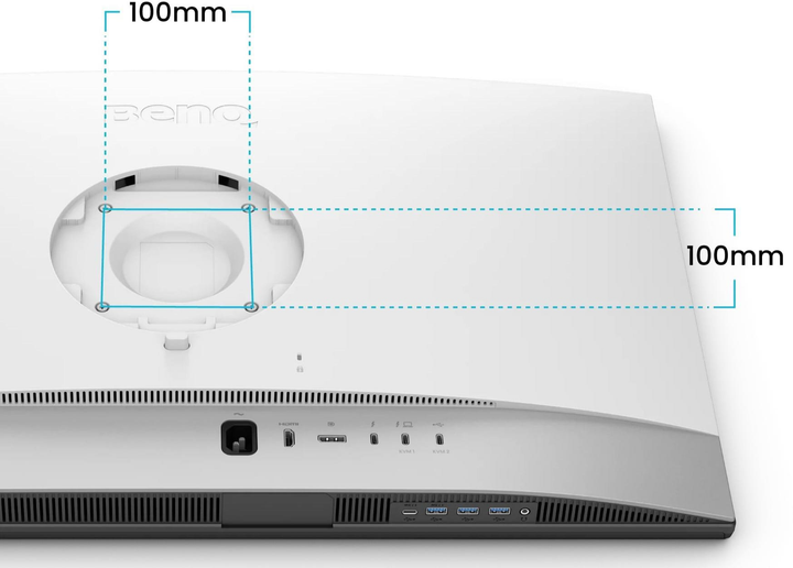 Монитор BENQ PD3226G White-Silver (9H.LMVLA.TBE) - изображение 6