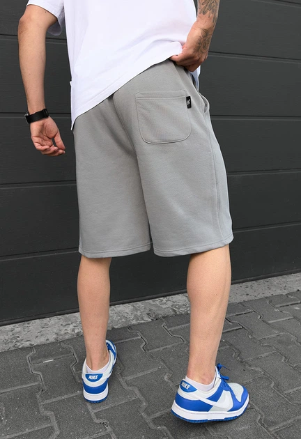 Трикотажні шорти Staff nes light gray XS - Фото 2 Трикотажні шорти Staff nes light gray XS - изображение 2
