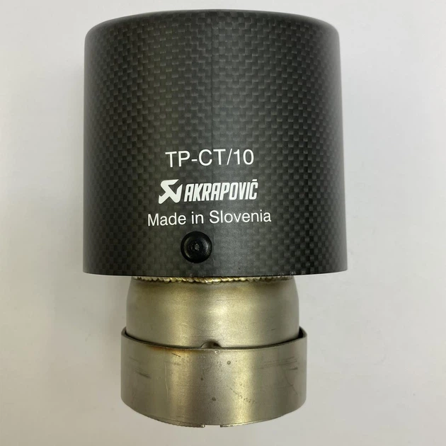 Насадка наконечник глушителя Akrapovic AK 66-101 JB carbon d66мм L160мм зовн d101мм на выхлопную трубу SV0383 - Фото 3 Насадка наконечник глушителя Akrapovic AK 66-101 JB carbon d66мм L160мм зовн d101мм на выхлопную трубу SV0383 - изображение 3