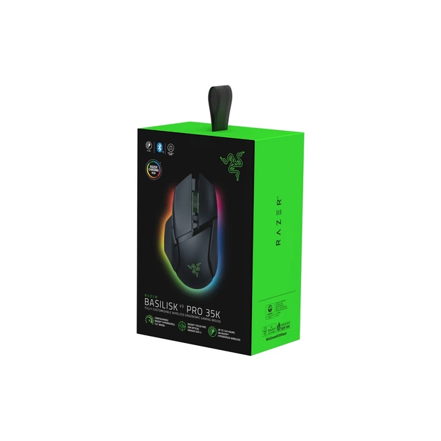 Мишка Razer Basilisk V3 Pro 35K Wireless/Bluetooth Black - зображення 7