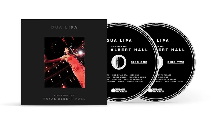 Музичний CD диск Dua Lipa - Live From Royal Albert Hall (2CD) фірмовий - Фото 2 Музичний CD диск Dua Lipa - Live From Royal Albert Hall (2CD) фірмовий - зображення 2