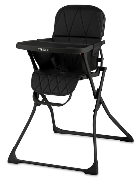 Krzesełko do karmienia Ricokids Nuco Czarne (5903890611354) - obraz 4