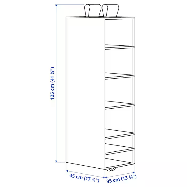 Стелаж SKUBB IKEA 002.458.80 білий - Фото 8 Стелаж SKUBB IKEA 002.458.80 білий - зображення 8