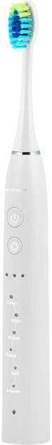 Soniczna szczoteczka do zębów Berdsen Galaxy Biała + Brush Head + TC - obraz 3