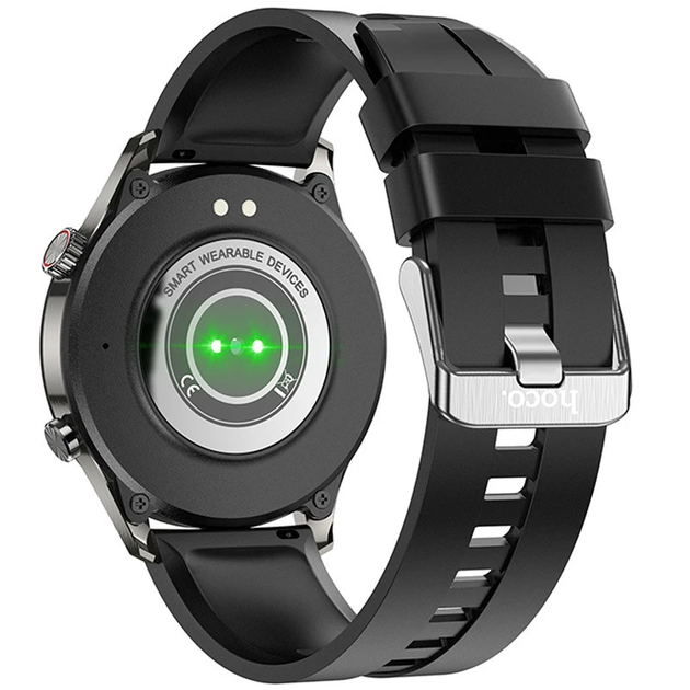 Смарт-годинник Hoco Smart Watch Y7 Pro (call version) Metal gray - Фото 2 Смарт-годинник Hoco Smart Watch Y7 Pro (call version) Metal gray - зображення 2