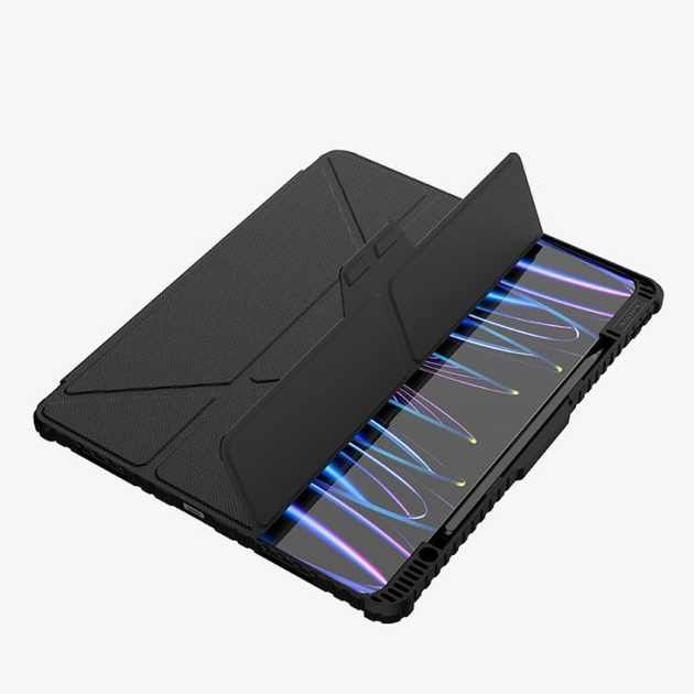 Чехол книжка для планшета Nillkin Bumper Leather Case Pro для Apple iPad Pro 11" 2024 Black - изображение 2