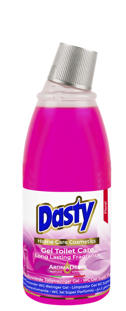 Гель для чищення та боротьби з каменем, дезінфекція унітазу Dasty Professional Parfume Floral WC-Reiniger gel Entkalker 750мл - изображение 3