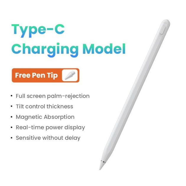 Стилус UGREEN LP452 Smart Stylus Pen for iPad White (90915) - зображення 2
