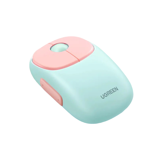 Беспроводная мышь UGREEN FUN+ Wireless Mouse MU102 2.4 GHz&BT Type-C Charging Pink (15722) - Фото 1 Беспроводная мышь UGREEN FUN+ Wireless Mouse MU102 2.4 GHz&BT Type-C Charging Pink (15722) - изображение 1