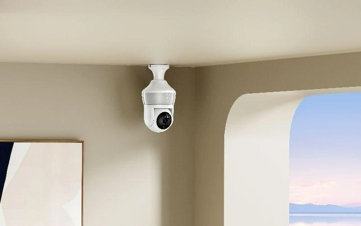 Смарт Камера XO CR02 Magic Light Bulb EU Wi-Fi (беспроводная, цоколь E27 220 В, TF 128Gb, радио няня, микроф - Фото 2 Смарт Камера XO CR02 Magic Light Bulb EU Wi-Fi (беспроводная, цоколь E27 220 В, TF 128Gb, радио няня, микроф - изображение 2