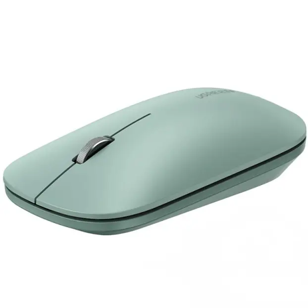 Беспроводная бесшумная мышь UGREEN MU001 Portable Wireless Mouse Green (90374) - Фото 1 Беспроводная бесшумная мышь UGREEN MU001 Portable Wireless Mouse Green (90374) - изображение 1