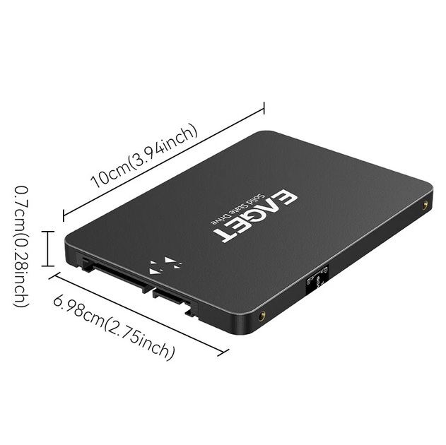 PCパーツ 新品未使用 EAGET 120GB 2.5インチ SATA3 SSD (5 枚)