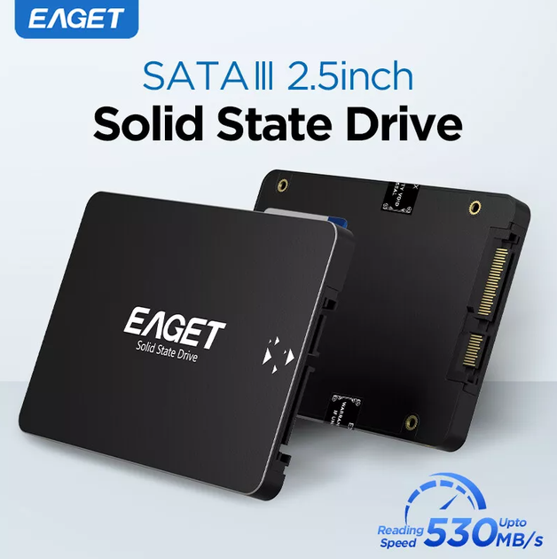 SSD 120Gb EAGET 10個セット SSD диск накопичувач Eaget SATA III 2.5