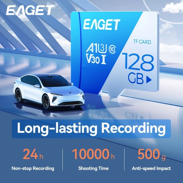TF карта памяти microSD Eaget Class 10 A1 U3 V30 64 Gb - изображение 4