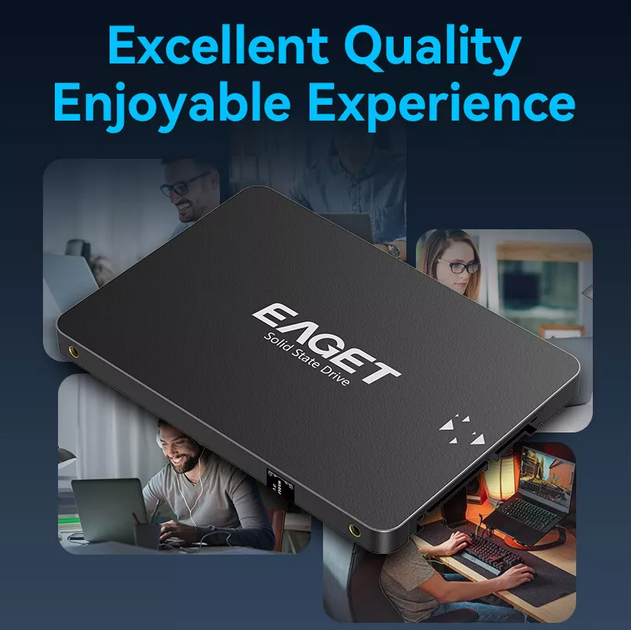SSD 120Gb EAGET 10個セット SSD диск накопичувач Eaget SATA III 2.5