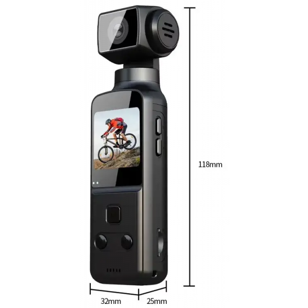 Камера міні 4K Action Camera WiFI KA1, Екшн камера - изображение 9