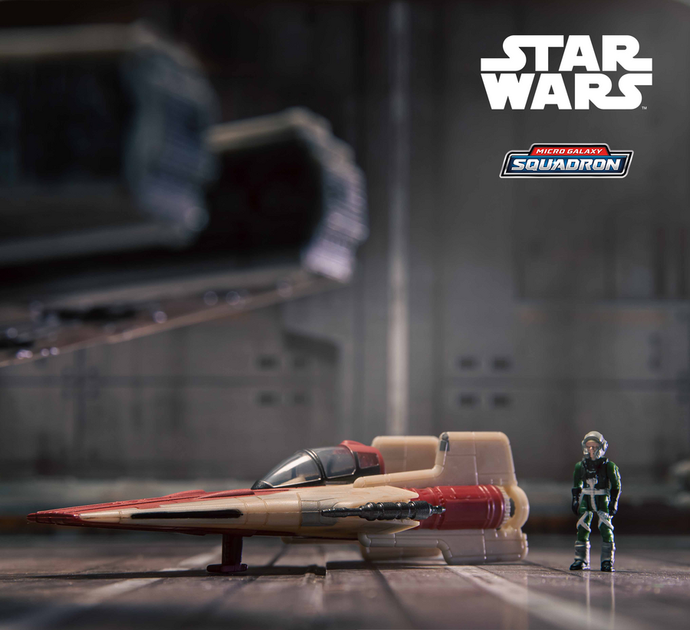 Игровая коллекционная фигурка Star Wars Small Vehicle Транспорт и фигурка A-Wing 7.5 см (SWJ0079) - изображение 13