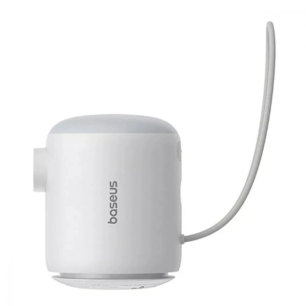 Портативний акумуляторний насос Baseus PocketGo Portable Air Pump Stellar White (C11157700221-00) - зображення 2