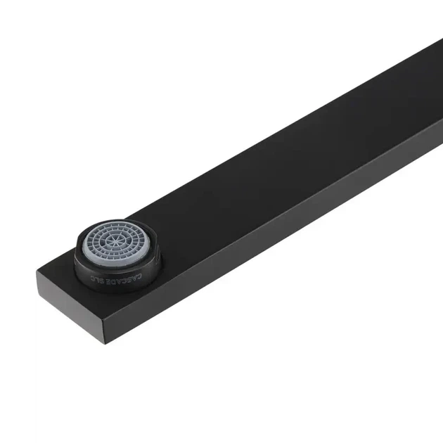 Змішувач-кран для кухні настінний латунний Koer KB-73010-05 чорний black | KR3491 - зображення 3