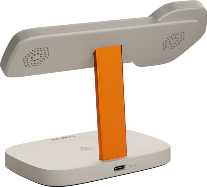 Ładowarka bezprzewodowa Canyon Hexagon 310 Grey-Orange (CNS-WCS310LGOR) - obraz 4