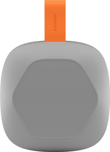 Głośnik przenośny Canyon Hexagon 10 Orange-Grey (CNE-CBTSP10GO) - obraz 3