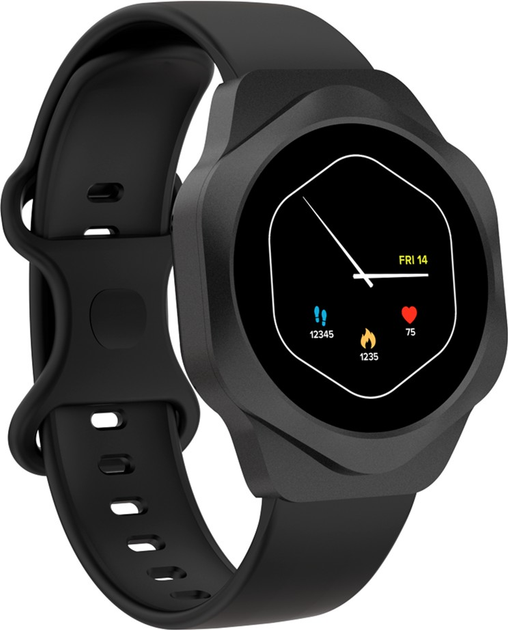 Smartwatch Canyon Hexagon SW-88 Black (CNS-SW88BB) - obraz 1