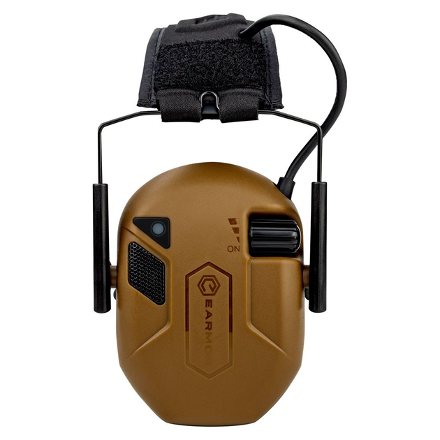 Активные защитные наушники Earmor M300T (CB) Bluetooth 5.4, 22 дБ, IPX5, 2 х AAA, Coyote (M300T-CB) - изображение 2