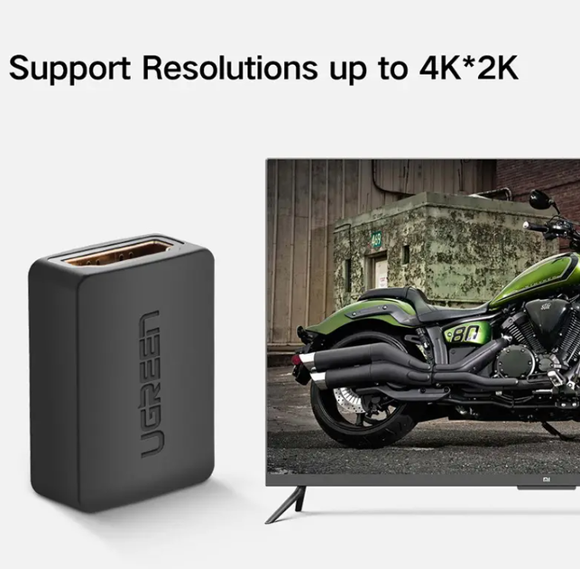 Соединитель HDMI v2.0 Ugreen 20107 (Черный) - изображение 3