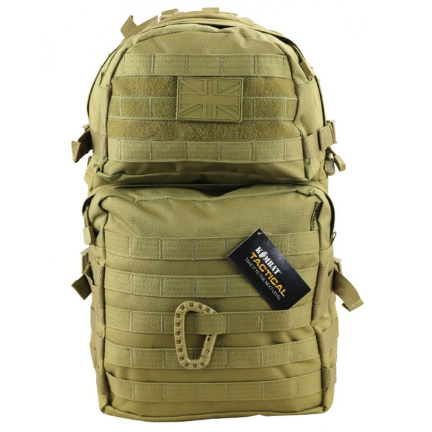 Рюкзак тактический Kombat UK Medium Assault Pack 40L Койот (KB-MAP-COY) - Фото 2 Рюкзак тактический Kombat UK Medium Assault Pack 40L Койот (KB-MAP-COY) - изображение 2