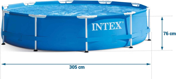 Basen stelażowy Intex 305 x 76 cm 28200 (0078257282005) - obraz 4