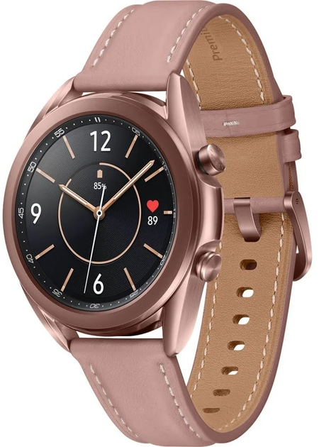 Smartwatch Samsung Galaxy Watch 3 41 mm Bronze (SM-R850NZDAEUE) - obraz 2