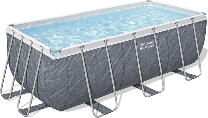 Basen stelażowy Bestway Steel Pro Max 412 x 201 x 122 cm 11 w 1 56722 (6941607366844) - obraz 2