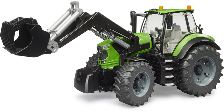 Traktor Bruder Deutz 8280 TTV z ładowaczem czołowym 3161 (4001702031619) - obraz 2