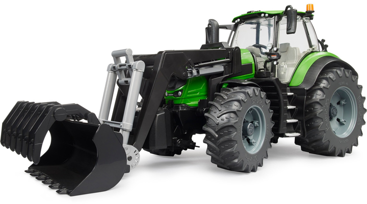Traktor Bruder Deutz 8280 TTV z ładowaczem czołowym 3161 (4001702031619) - obraz 3