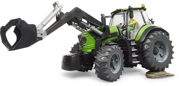 Traktor Bruder Deutz 8280 TTV z ładowaczem czołowym 3161 (4001702031619) - obraz 4