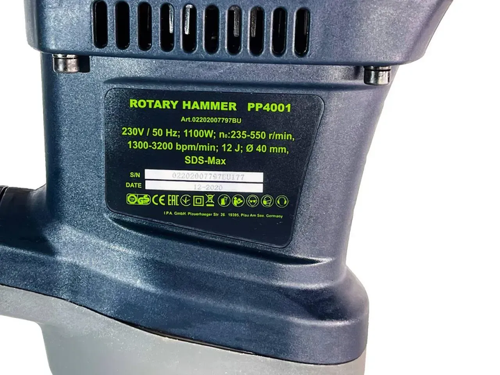 Перфоратор ТИТАН PP4001 - изображение 2