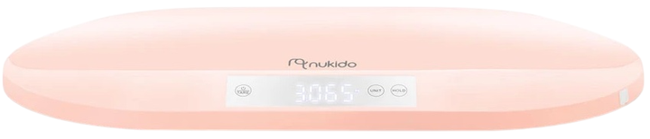 Ваги для немовлят Ricokids Nukido NK-950 Рожеві (5903890623425) - зображення 1