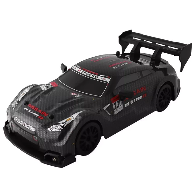 Машинка для дрифта на радиоуправлении Nissan GT-R (R35) Turbo - Темно-серая - Фото 2 Машинка для дрифта на радиоуправлении Nissan GT-R (R35) Turbo - Темно-серая - изображение 2