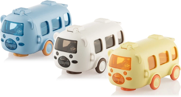 Бутылка для воды ARDESTO Bear Bus 500 мл пластик Жёлтая (AR2250BY) - изображение 7