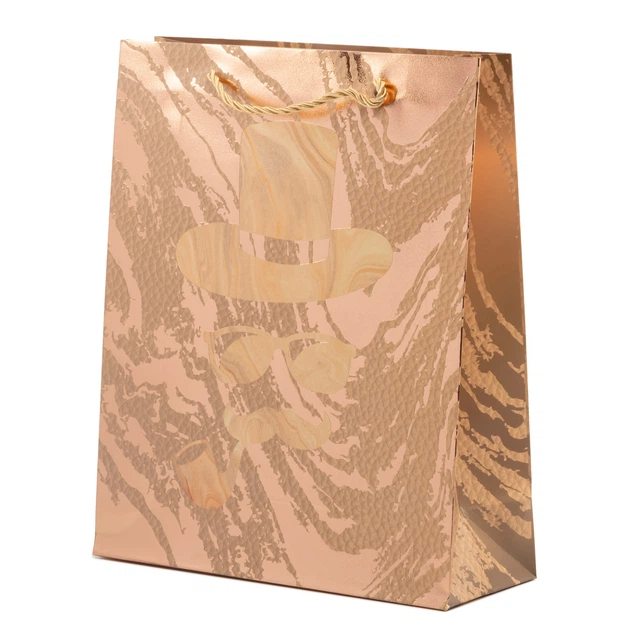 Подарунковий пакет, 26*32*10, L, чол., Bag21 - изображение 4