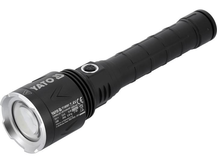 Latarka akumulatorowa Yato 100 w 8000 lm YT-085601 (5906083096938) - obraz 2