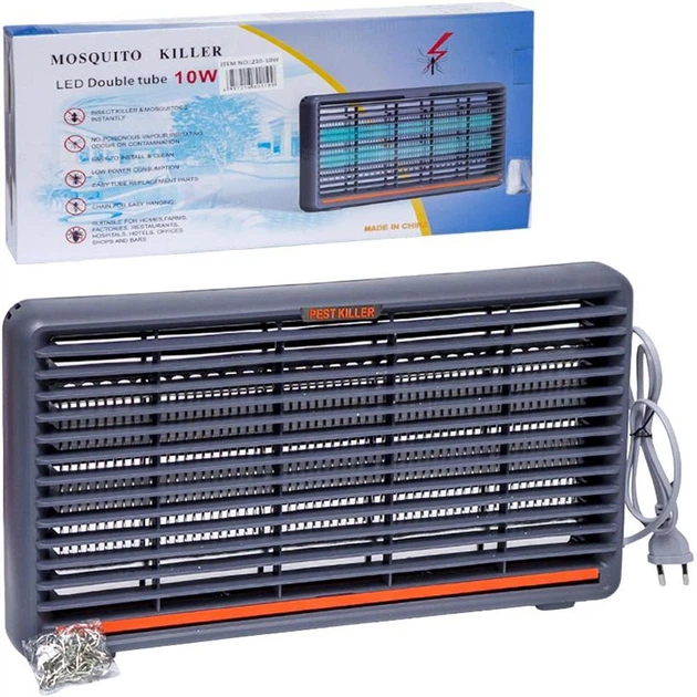 Ловушка для мух электрическая SD210-10W, от сети 220В (Лампа от комаров) - изображение 10