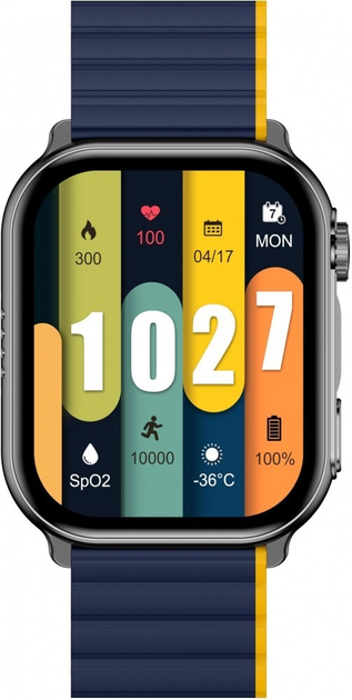 Smartwatch Kieslect Smart Calling Watch KS Pro Black (YFT2064EU) - obraz 2
