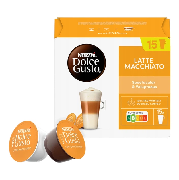 Набір кави в капсулах Nescafé Dolce Gusto Latte Macchiato – 90 капсул - зображення 3