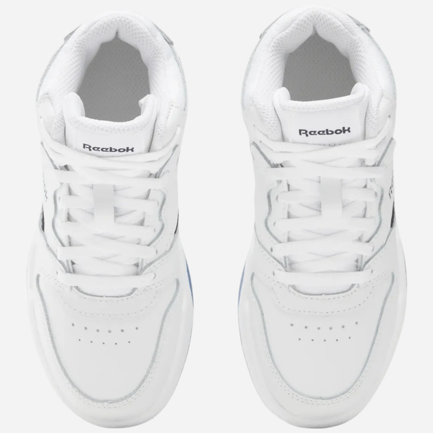 Підліткові кросівки для хлопчика Reebok BB 4500 Court 100208226 38.5 (6UK) Білі з чорним (1200143802403) - зображення 4