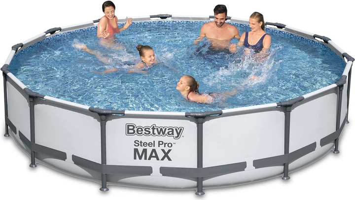 Basen stelażowy Bestway Steel Pro Max 427 x 84 cm 10 w 1 56595 (6942138933642) - obraz 5