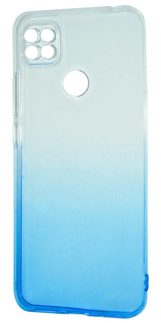 Чохол WAVE Силикон 0.5 mm Gradient Design Xiaomi Redmi 9C White Blue - Фото 1 Чохол WAVE Силикон 0.5 mm Gradient Design Xiaomi Redmi 9C White Blue - зображення 1